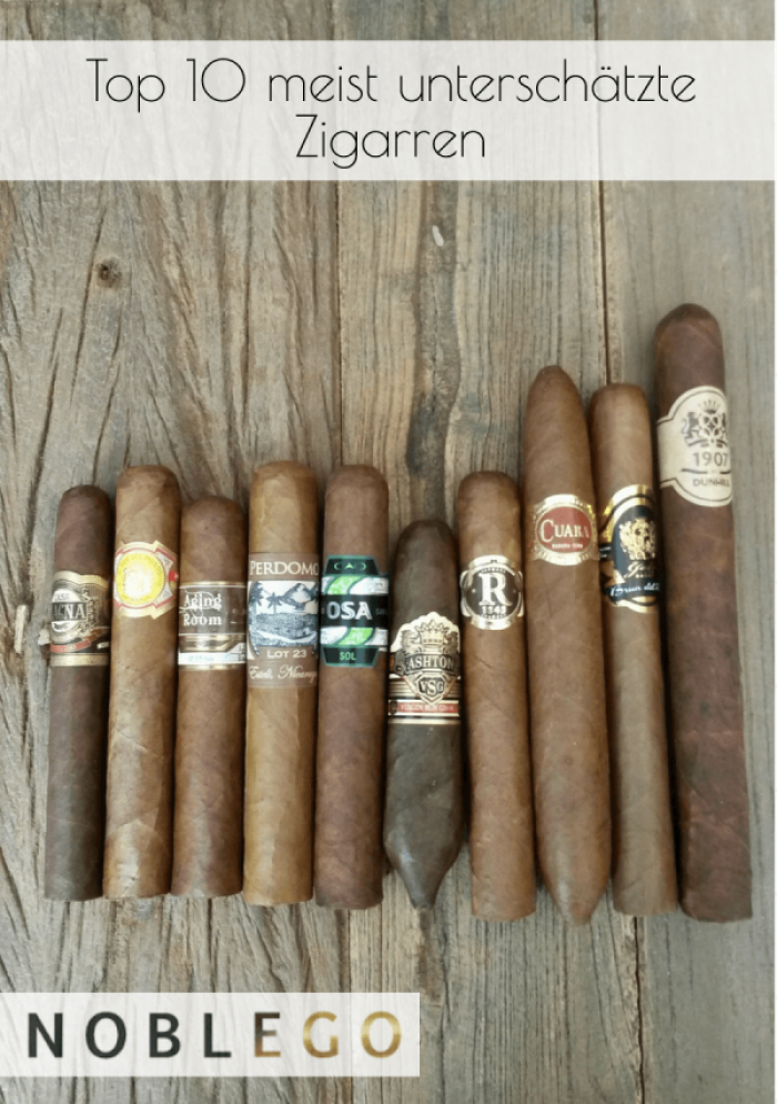 Top 10 unterschätzte zigarren