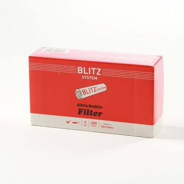 Blitz Aktivkohlefilter 9mm 200er