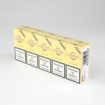 Candlelight Mini Cigarillo Gold Filter (10er Gebinde)