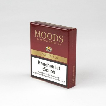 Dannemann Moods Gold-Filter 20er