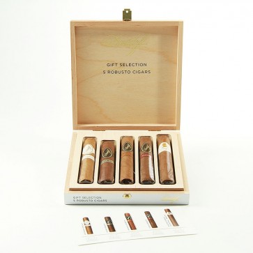 Davidoff Gift Selection 5 Robusto Cigars Sampler