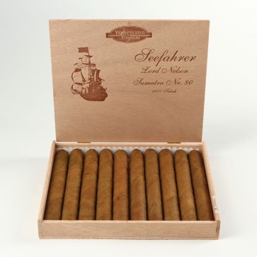 Woermann Cigars Seefahrer Lord Nelson Sumatra Nr 80 