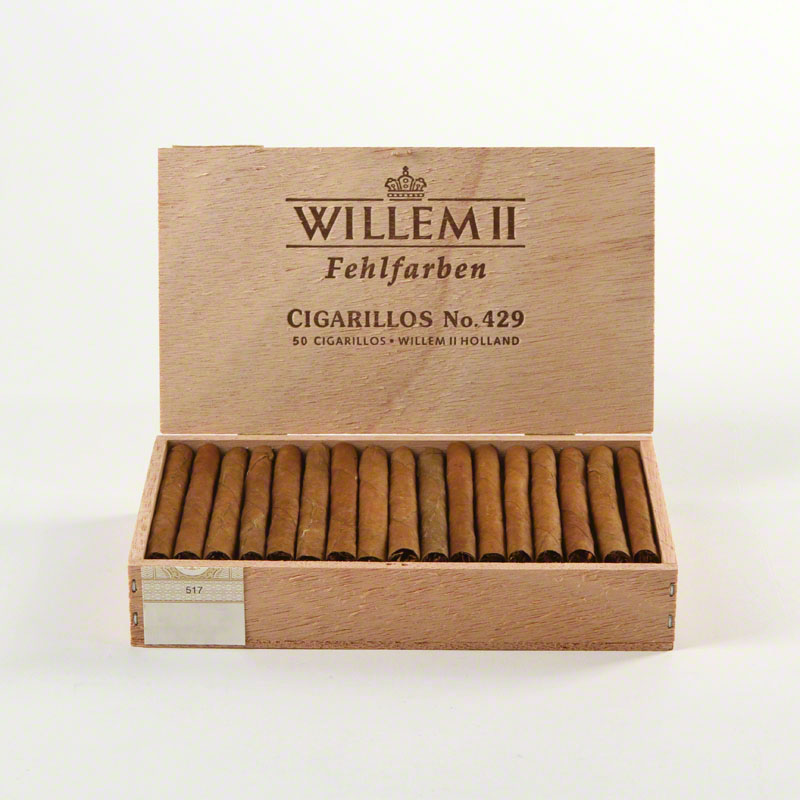 Willem II Fehlfarben Cigarillos No. 429 